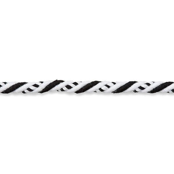 Cord Nautical [8mm] – white/black,  image number 2