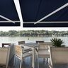 Outdoor Fabric Acrisol Liso – navy blue,  thumbnail number 3