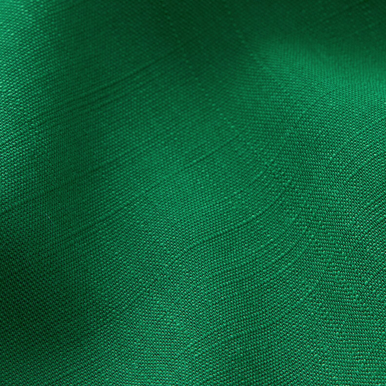 Linen look viscose fabric – fir green,  image number 3