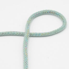 Cotton cord Lurex [Ø 5 mm] – pale mint, 