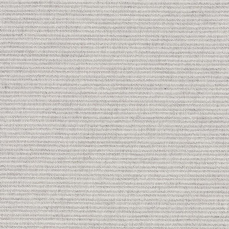 Decorative fabric, canvas fine stripes, recycled – grey,  image number 1