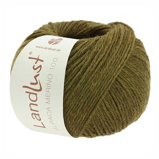 LANDLUST Alpaca Merino 100, 50g | Lana Grossa – olive, 