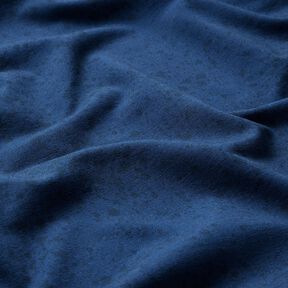 French terry Combination fabric speckles | Glitzerpüppi – navy blue, 