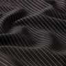 Pinstripe Fine Suiting Fabric 5 mm – black,  thumbnail number 4