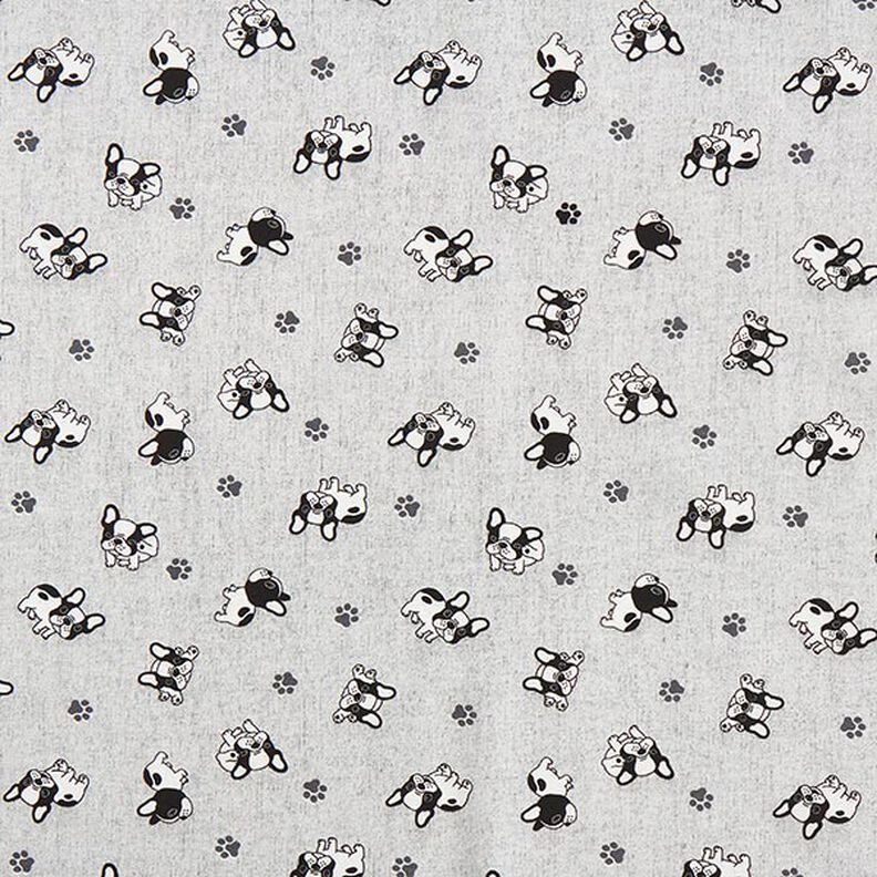 Decor Fabric Canvas Bulldog – grey,  image number 1
