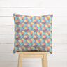 Cotton Cretonne Abstract arches – white/eucalyptus,  thumbnail number 6