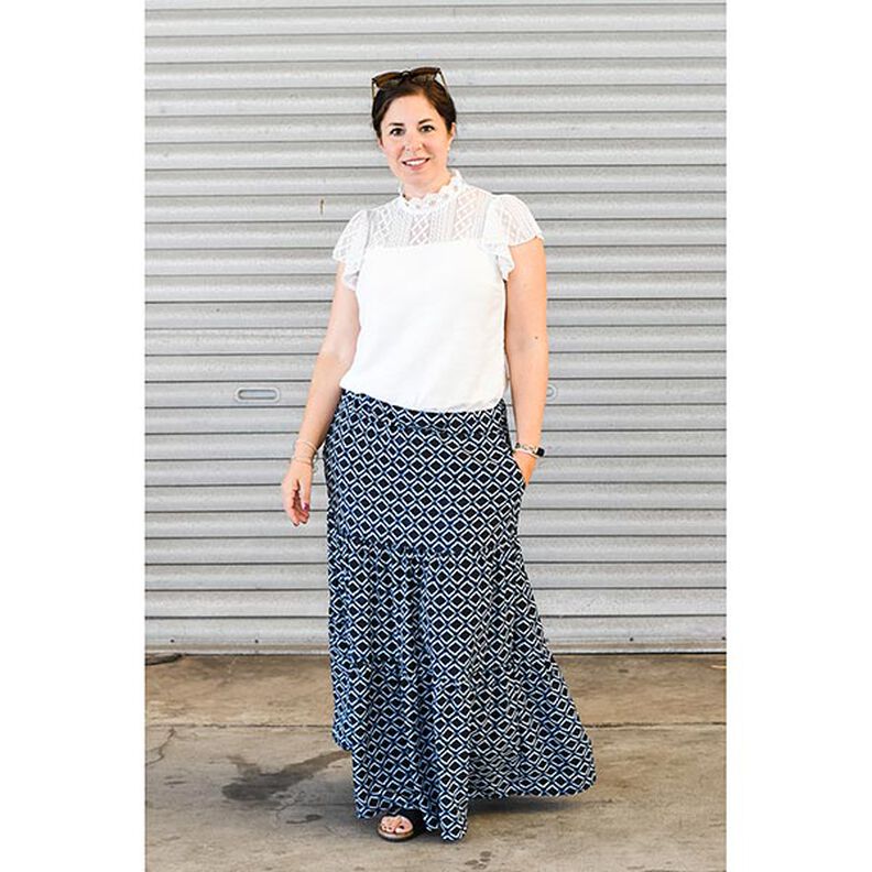 Maxi skirt| Lillesol & Pelle No. 81 | 34-58,  image number 8
