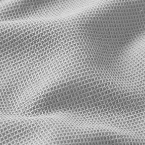 Waffle piqué Mini – light grey, 