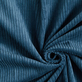 Chunky Corduroy pre-washed Plain – steel blue, 