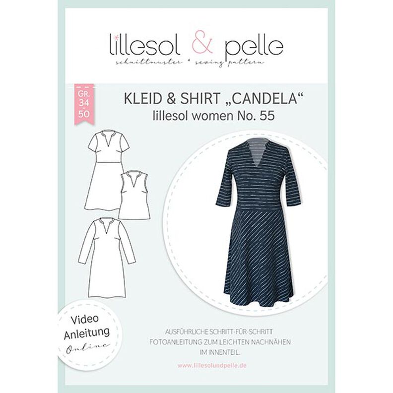 Dress Candela, Lillesol & Pelle No. 55 | 34-50,  image number 1