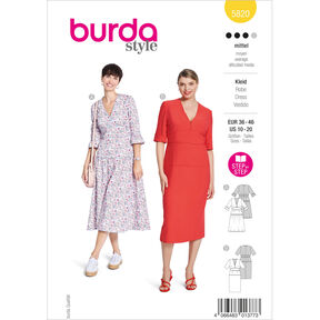 Dress | Burda 5820 | 36-46, 