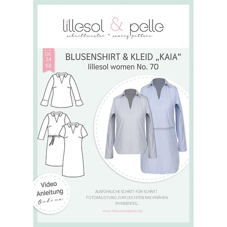 Blouse & Dress Kaia | Lillesol & Pelle No. 70 | 34-58,  image number 1