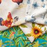 Decorative fabric Canvas Beach motifs – natural/navy blue,  thumbnail number 5