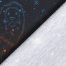 Cotton Jersey Licensed Fabric Heraldic animal constellations of Harry Potter | Warner Bros. – black,  thumbnail number 4