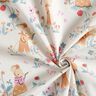 Cotton Poplin Mice in the Strawberry Meadow – white/pink,  thumbnail number 3