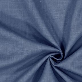Linen fabric Ramie mix medium – blue grey, 