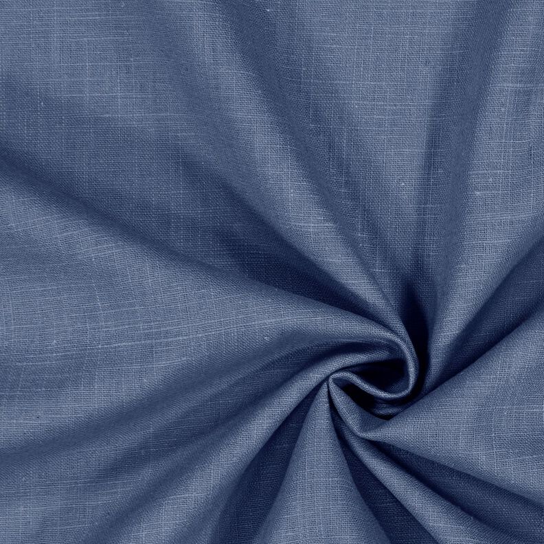Linen fabric Ramie mix medium – blue grey,  image number 1