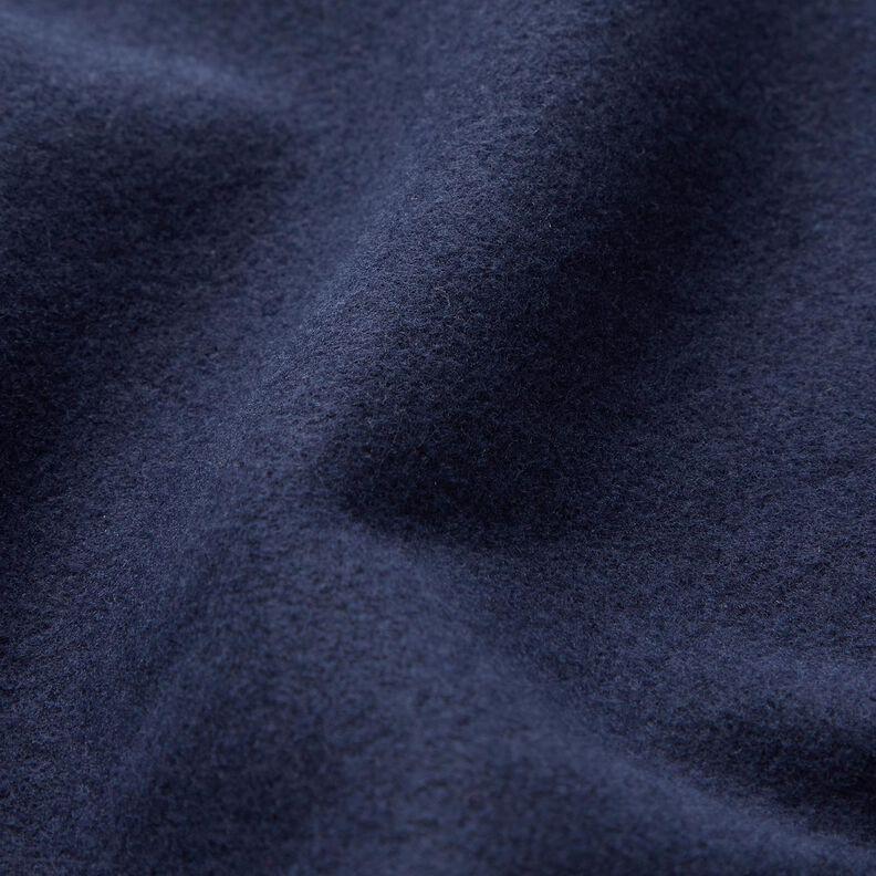 Recycled polyester coat fabric – navy blue,  image number 2