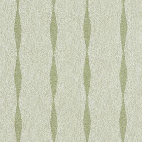Outdoor Fabric Canvas wavy stripes – light olive/light beige, 