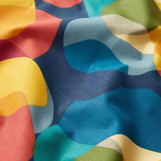 Cotton Cretonne Retro Circles, 