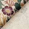 Decor Fabric Half Panama ornate flowers – natural,  thumbnail number 4