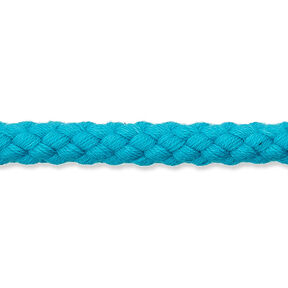Cotton cord [Ø 7 mm] – turquoise, 