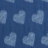 Denim Distressed hearts – denim blue,  thumbnail number 1