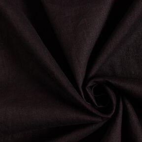 Lightweight linen blend pre-washed – black, 