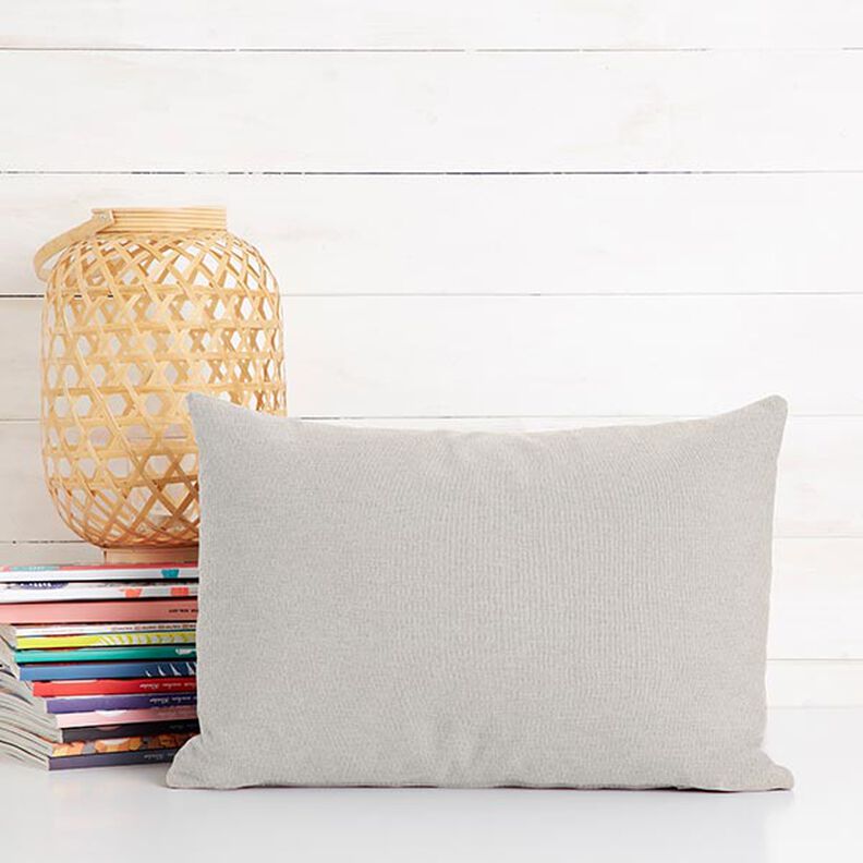 Decorative jacquard fabric – silver grey,  image number 5