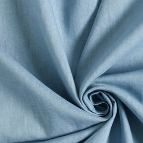Lightweight linen blend pre-washed – brilliant blue, 