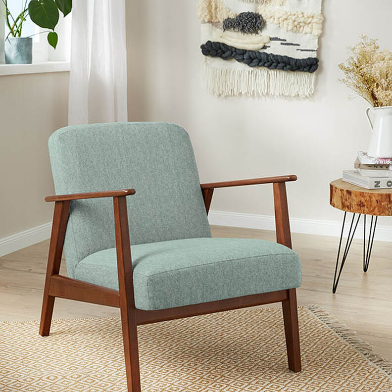 Upholstery Fabric Monotone Mottled – light turquoise,  image number 5