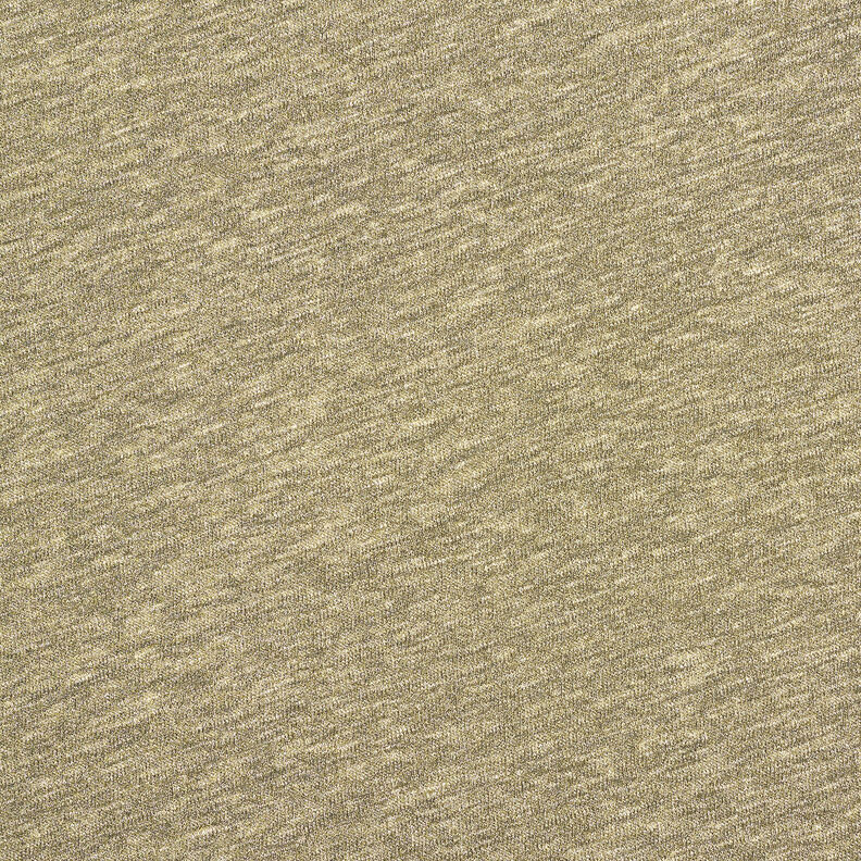 Shimmer melange linen jersey – khaki/metallic gold,  image number 1