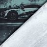 Cotton Jersey racing car Digital Print – black/pearl grey,  thumbnail number 4