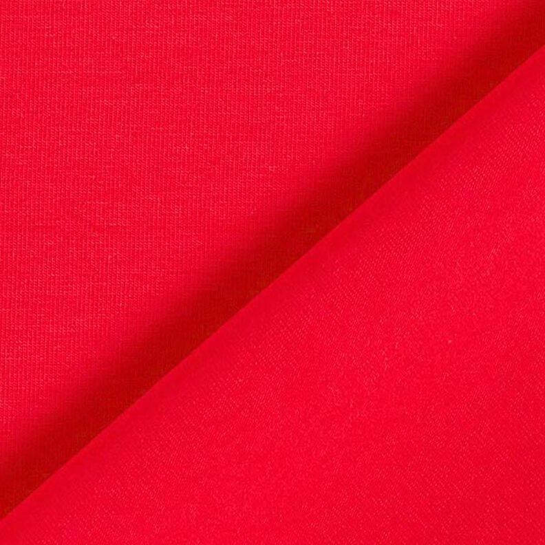 Medium Cotton Jersey Plain – red,  image number 5