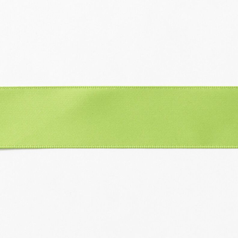 Satin Ribbon [25 mm] – apple green,  image number 1
