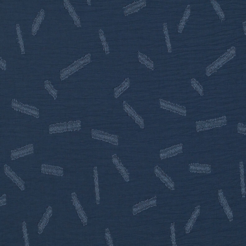 Striped jacquard dobby – navy blue,  image number 1