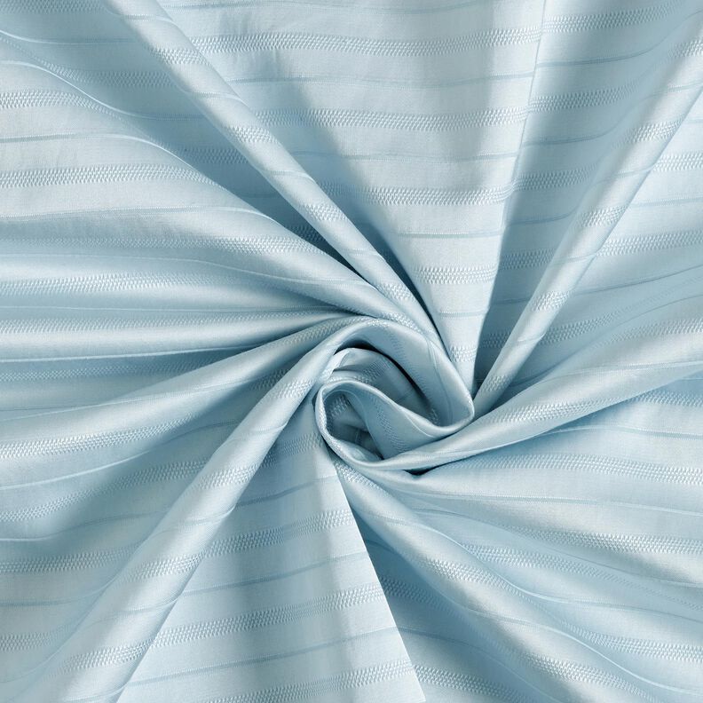 Stripes viscose satin – light blue,  image number 3