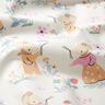 Cotton Poplin Mice in the Strawberry Meadow – white/pink,  thumbnail number 2