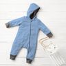 Fulled woollen loden – light blue,  thumbnail number 5