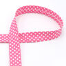 Bias binding Dots [18 mm] – pink,  thumbnail number 1