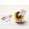 Decorative fabric Canvas Sunflowers – natural/sunglow,  thumbnail number 7
