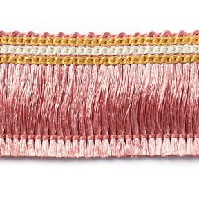 Metallic Fringing [30 mm] - dusky rose, 