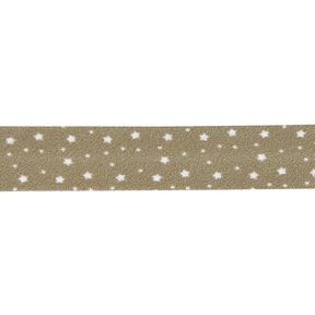 Bias binding Stars Organic cotton [20 mm] – khaki, 