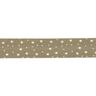 Bias binding Stars Organic cotton [20 mm] – khaki,  thumbnail number 1