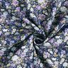 Cotton Poplin romantic flower meadow – navy blue/lavender,  thumbnail number 3