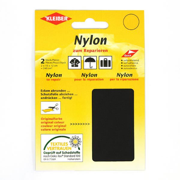 Nylon Patches – black,  image number 1