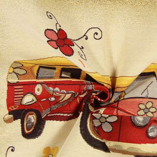 Tapestry Piece Colourful Bulli VW, 