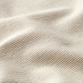 Decor Fabric Half Panama Ribbed Recycelt Cotton – natural, 