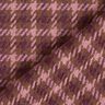 Plaid Wool Blend – brown/dark dusky pink,  thumbnail number 5
