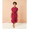 Linen fabric Ramie mix medium – terracotta,  thumbnail number 8